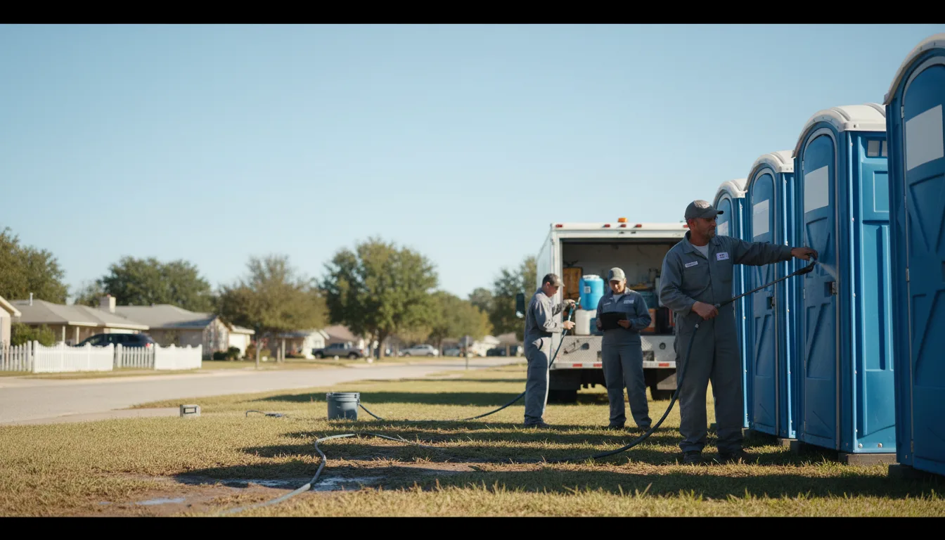 Long-Term Portable Toilet Rental in Mount Blanchard, OH near me